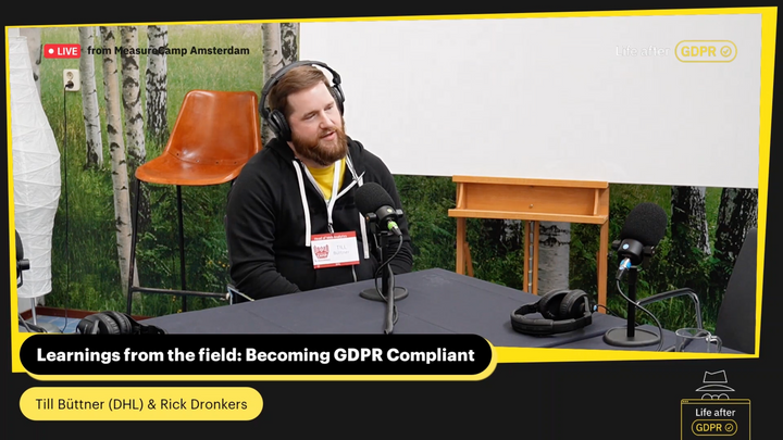 Episode #006 - Till Büttner about his learnings dealing with the GDPR